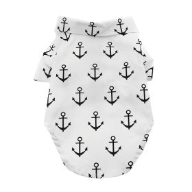 Hawaiian Camp Shirt - Anchors Aweigh (Variation: 2X-Large)