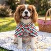 Hawaiian Camp Shirt - Cherry Stripe