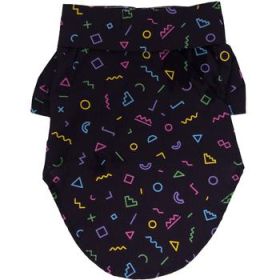 Hawaiian Camp Shirt - Geometric Retro (Variation: X-Small)