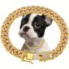 Shiny Diamond Safety Metal Necklace