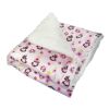 Girly Monkey Flannel/Plush Blanket
