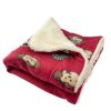 Double Layered Silly Monkey Fleece/Ultra-Plush Blanket
