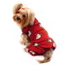 Silly Monkey Front Sleeveless Fleece Pajamas