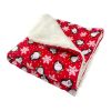 Penguins & Snowflakes Flannel/Ultra Soft Flannel Blanket