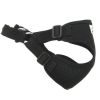 Wrap And Snap Choke Free Dog Harness By Doggie Design - Black