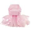 Pink Lace & Ruffles Dog Dress With Matching Leash