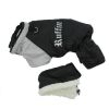 Ruffin It Dog Snowsuit Harness - Black And Gray