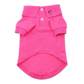 Solid Dog Polo - Raspberry Sorbet (Variation: 3X-Large)