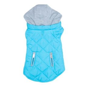 Weekender Dog Sweatshirt Hoodie - Light Blue (Variation: Small)
