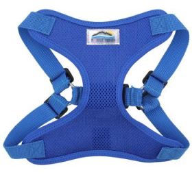 Wrap And Snap Choke Free Dog Harness By Doggie Design - Cobalt Blue (Variation: X-Small)