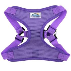 Wrap And Snap Choke Free Dog Harness By Doggie Design - Paisley Purple (Variation: X-Small)