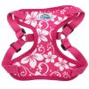 Wrap And Snap Choke Free Dog Harness By Doggie Design - Pink Hibiscus