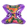 Wrap And Snap Choke Free Dog Harness By Doggie Design - Sunset Hibiscus
