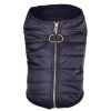 Zip-Up Dog Puffer Vest - Black