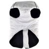 Zip-Up Dog Puffer Vest - White
